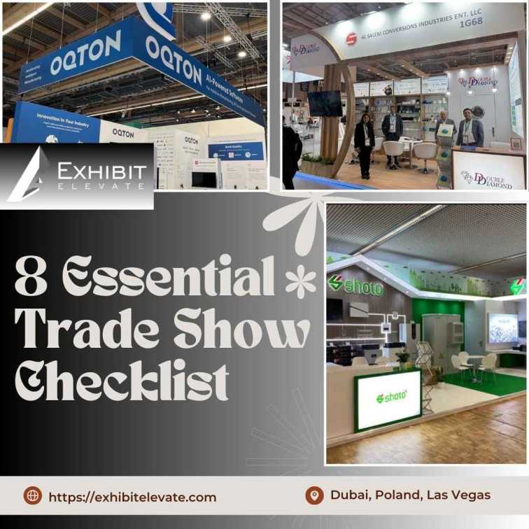 trade show checklist