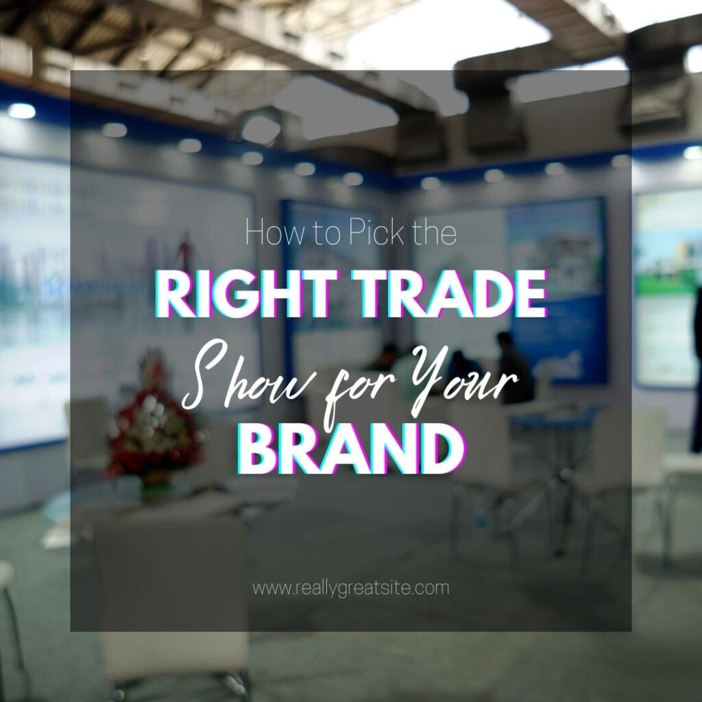 attending trade shows